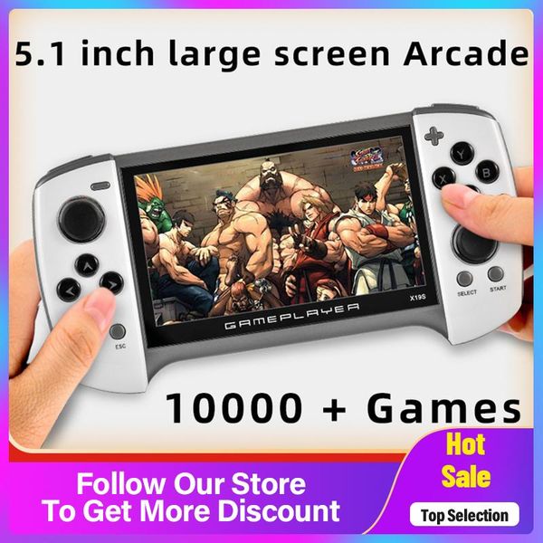 5.1-inch dual-grip game console 8gb built-in 10000 games handheld game players joystick for switch games accessories
5.1-inch dual-grip game console 8gb built-in 10000 games handheld game players joystick for switch games accessories