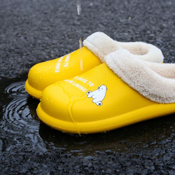 2020 waterproof winter cotton eva slippers female home household indoor plush removable insole lovers warm lining women shoes y1202, Black
2020 waterproof winter cotton eva slippers female home household indoor plush removable insole lovers warm lining women shoes y1202, Black