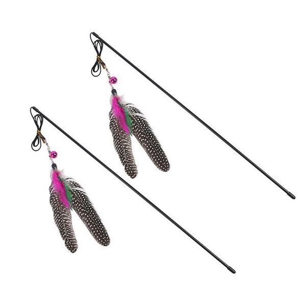 1 pc cat interactive toy stick feather wand with small bell toys plastic artificial colorful cat teaser toy katten s jllbyv
1 pc cat interactive toy stick feather wand with small bell toys plastic artificial colorful cat teaser toy katten s jllbyv