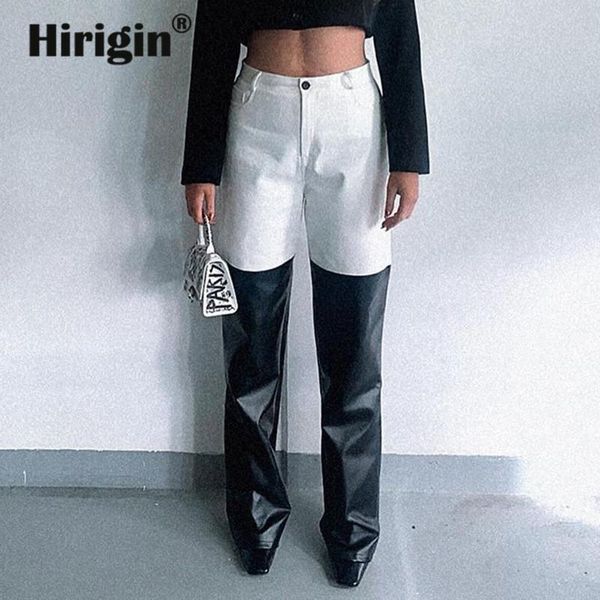 women color block trousers, autumn adults casual style high waist patchwork straight-leg pants ins chic fashion spring autumn, Black;white
women color block trousers, autumn adults casual style high waist patchwork straight-leg pants ins chic fashion spring autumn, Black;white