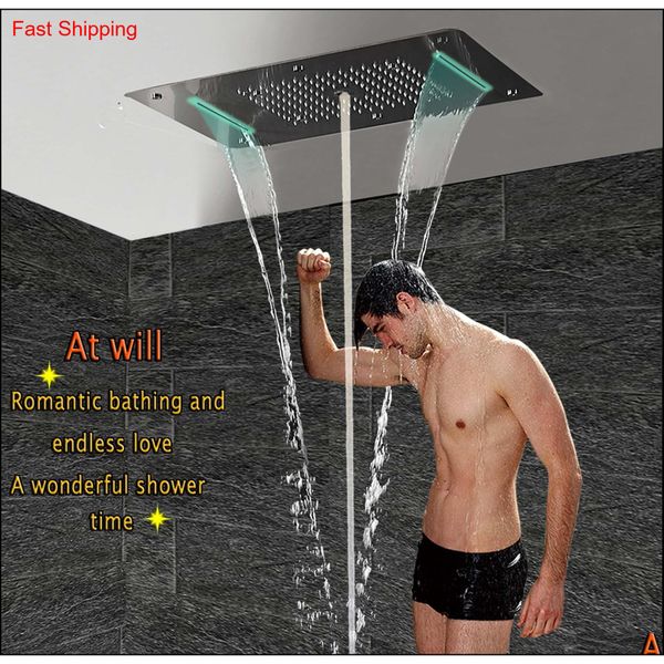 luxury concealed bathroom led ceiling shower head accessories sus304 700x380mm functions rain waterfall mist bubble shower head df5422 g5g1
luxury concealed bathroom led ceiling shower head accessories sus304 700x380mm functions rain waterfall mist bubble shower head df5422 g5g1