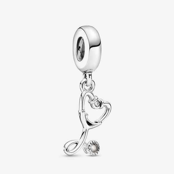 2020 new arrival stethoscope heart dangle charm beads fit original pan charm bracelet jewelry gift, Black
2020 new arrival stethoscope heart dangle charm beads fit original pan charm bracelet jewelry gift, Black