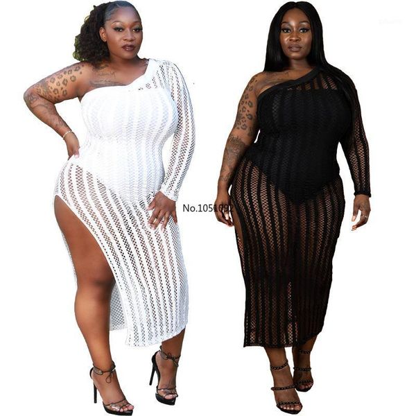 summer whiteblack lace dress 2020 women's shoulders hollow legs hem bandage dress holiday cardigan vestidos plus size1, Black;gray
summer whiteblack lace dress 2020 women's shoulders hollow legs hem bandage dress holiday cardigan vestidos plus size1, Black;gray