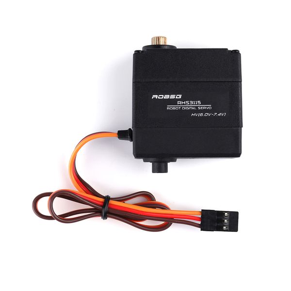 micro 20kg servo metal gear high torque for rc robot baja car truck boat airplane