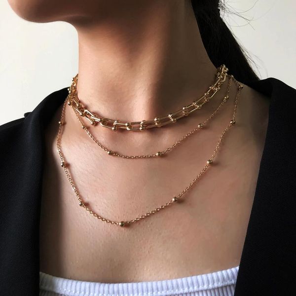 chains lalynnly vintage beaded chain necklace for women layered chunky necklaces thick linked party jewelry n7722, Silver
chains lalynnly vintage beaded chain necklace for women layered chunky necklaces thick linked party jewelry n7722, Silver