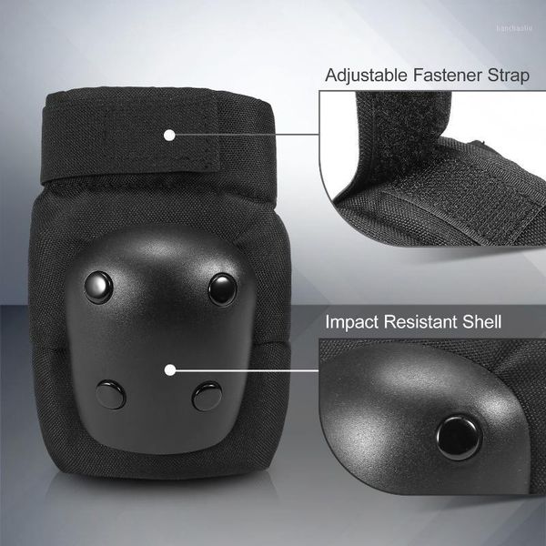 7pcs/set cycling skating protective helmet gear pads knee elbow pads wrist guards outdoor sport safety protector for adults1, Black;gray
7pcs/set cycling skating protective helmet gear pads knee elbow pads wrist guards outdoor sport safety protector for adults1, Black;gray
