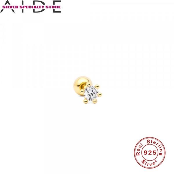 stud aide 1pcs cute earrings for women 925 sterling silver trend girl earring fine jewelry zircon pendientes bijoux, Golden;silver
stud aide 1pcs cute earrings for women 925 sterling silver trend girl earring fine jewelry zircon pendientes bijoux, Golden;silver