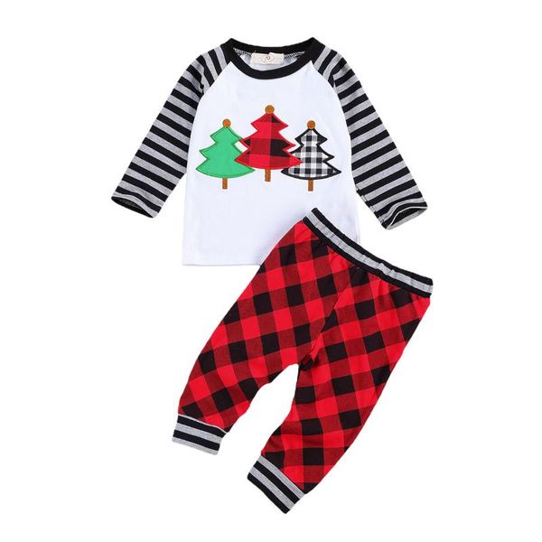 clothing sets 2021 0-24m infant baby boy girl xmas clothes christmas trees print striped long sleeve t-shirt plaid pants 2pcs outfits, White
clothing sets 2021 0-24m infant baby boy girl xmas clothes christmas trees print striped long sleeve t-shirt plaid pants 2pcs outfits, White