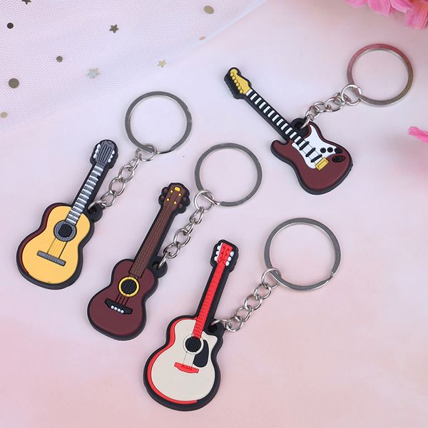 instrument new folk 2pcs keychain soft electric silicone classical guitar ukulele key ring, Silver
instrument new folk 2pcs keychain soft electric silicone classical guitar ukulele key ring, Silver