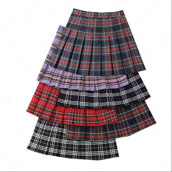 high waist a line women plaid skirt summer female pleated skirts fashion chic ladies girls mini skirts slim waist tennis skirt, Black
high waist a line women plaid skirt summer female pleated skirts fashion chic ladies girls mini skirts slim waist tennis skirt, Black