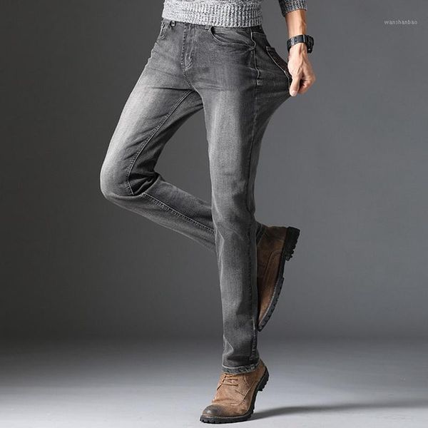 2020 spring autumn new men's wear grey jeans strench korean tight skynny pencil jean1, Blue
2020 spring autumn new men's wear grey jeans strench korean tight skynny pencil jean1, Blue