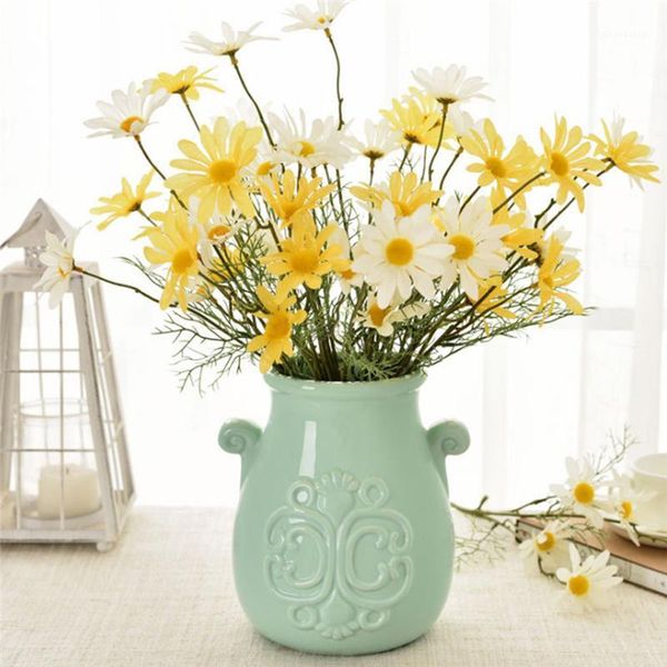 decorative flowers & wreaths 5 heads/branch artificial dasiy silk fake stamen small daisy for wedding holding home decor1
decorative flowers & wreaths 5 heads/branch artificial dasiy silk fake stamen small daisy for wedding holding home decor1