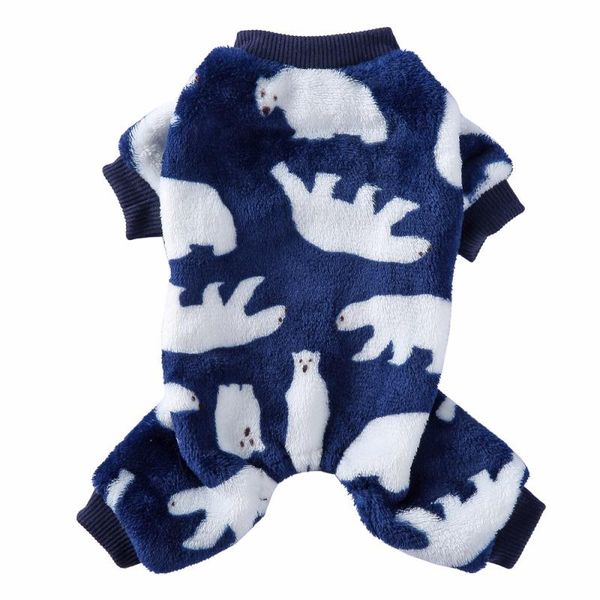 dog apparel lovely polar bear print pajamas warm fleece pet clothes chihuahua puppy clothing for winter jumpsuit
dog apparel lovely polar bear print pajamas warm fleece pet clothes chihuahua puppy clothing for winter jumpsuit