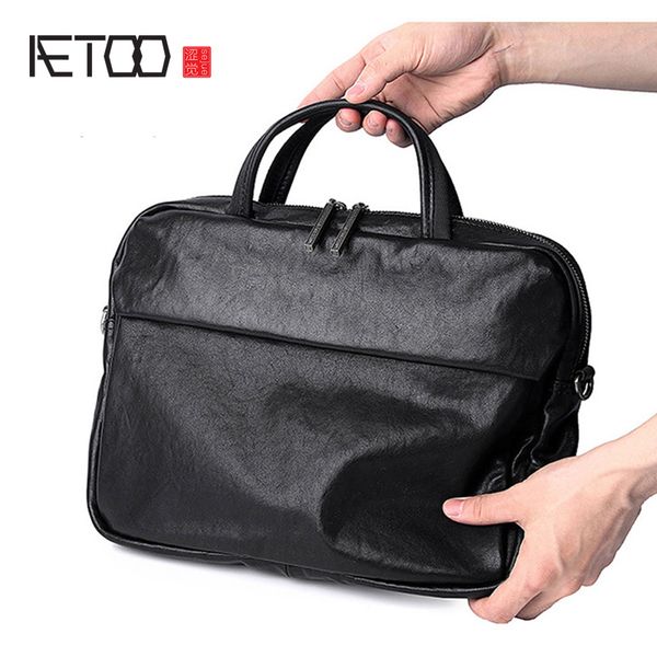 hbp aetoo the artistic gentleman fashion handbag, the first layer leather hand cross body bag carries the business leisure briefcase
hbp aetoo the artistic gentleman fashion handbag, the first layer leather hand cross body bag carries the business leisure briefcase