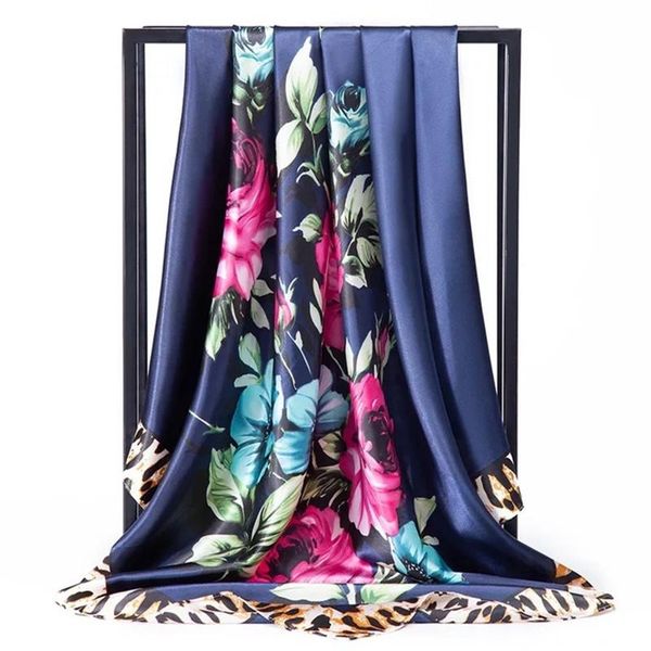 scarves 2021 90*90cm summer women silk foulard square scarf ladies beach shawl bandanna large hijab muffler female, Blue;gray
scarves 2021 90*90cm summer women silk foulard square scarf ladies beach shawl bandanna large hijab muffler female, Blue;gray