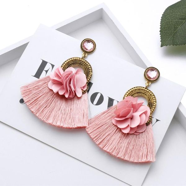 dangle & chandelier zoshi bohemian tassel long drop earrings for women silk fabric flower statement 2021 fashion jewelry, Silver
dangle & chandelier zoshi bohemian tassel long drop earrings for women silk fabric flower statement 2021 fashion jewelry, Silver