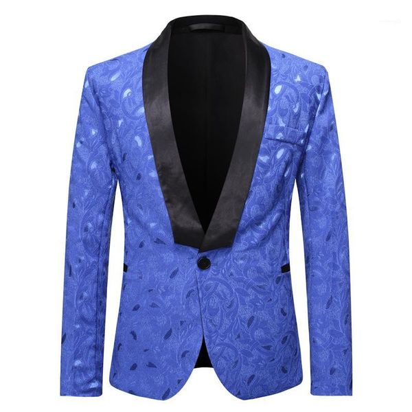 2020 handsome men's printed suit contrast banquet wedding jacket long sleeve one button coat1, White;black
2020 handsome men's printed suit contrast banquet wedding jacket long sleeve one button coat1, White;black