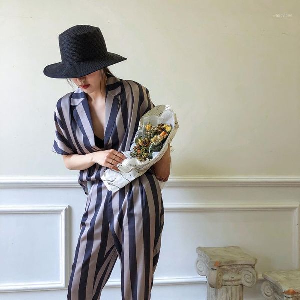 chkesuit-dress spring summer new pattern korean fashion vertical trend temperament joker long fund twinset tide h1905201, Black;white
chkesuit-dress spring summer new pattern korean fashion vertical trend temperament joker long fund twinset tide h1905201, Black;white