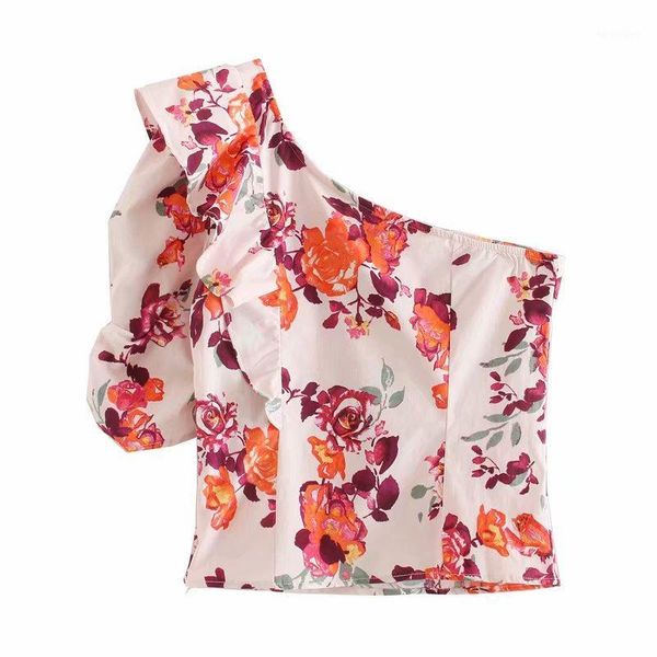 new women one shoulder pleated ruffles asymmetrical shirt print slim blouses women zipper roupas femininas chemise shirts ls65841, White
new women one shoulder pleated ruffles asymmetrical shirt print slim blouses women zipper roupas femininas chemise shirts ls65841, White