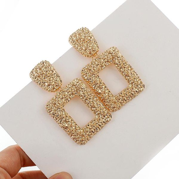 amorcome fashion big metal geometric earrings vintage square drop hanging dangle earringstatement female party jewey gift 2020, Silver
amorcome fashion big metal geometric earrings vintage square drop hanging dangle earringstatement female party jewey gift 2020, Silver