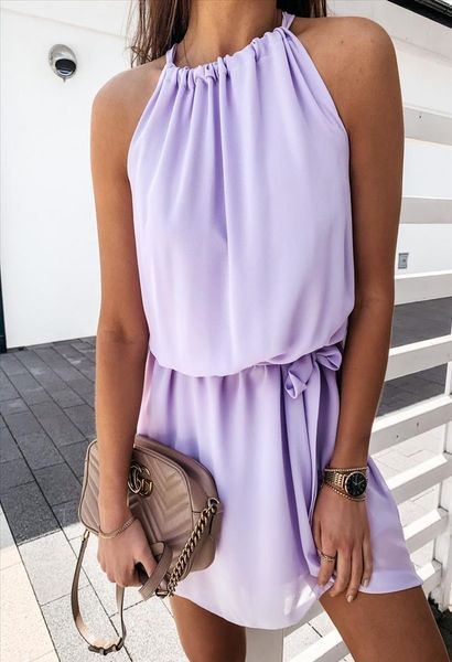 summer halter solid off shoulder dress 2020 women casual loose sleeveless a line lace up waist mini lining holiday beach dress, Black;gray
summer halter solid off shoulder dress 2020 women casual loose sleeveless a line lace up waist mini lining holiday beach dress, Black;gray