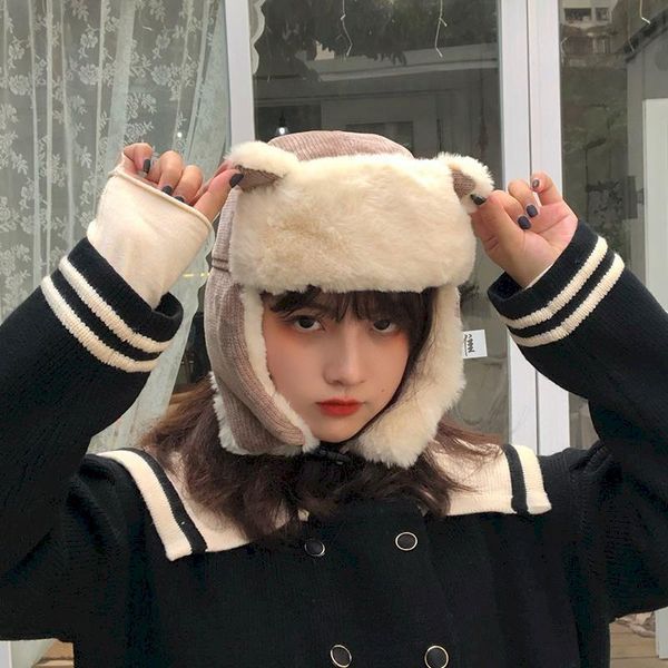 beanie/skull caps female cat ears lei feng hat korean cute autumn and winter cycling windproof baby cold warm cotton kawaii, Blue;gray
beanie/skull caps female cat ears lei feng hat korean cute autumn and winter cycling windproof baby cold warm cotton kawaii, Blue;gray
