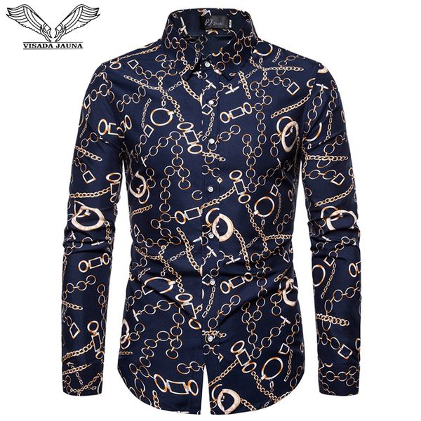 visada jauna hawaii men 's casual shirt floral printed slim fit long-sleeved shirts male fashion formal big size 5xl c0117, White;black
visada jauna hawaii men 's casual shirt floral printed slim fit long-sleeved shirts male fashion formal big size 5xl c0117, White;black