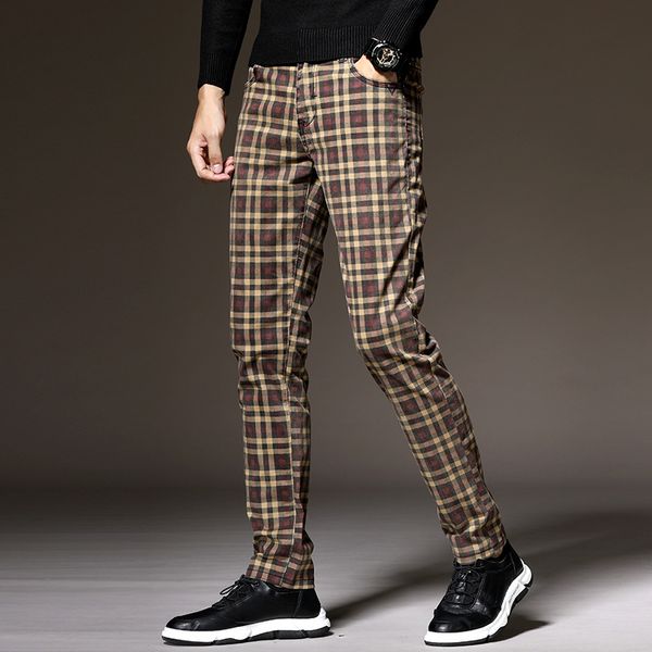 2020 plaid casual male fine cotton formal office suit pants for man size 28-38 40 42 24c4, Black
2020 plaid casual male fine cotton formal office suit pants for man size 28-38 40 42 24c4, Black