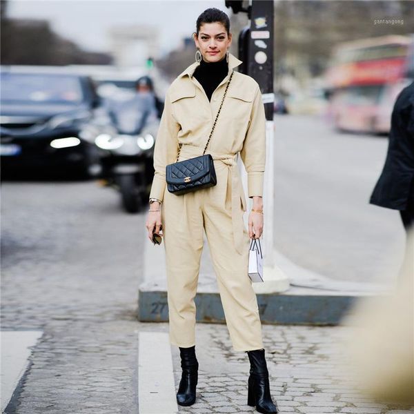 jumpsuits for women 2020 new elegant long sleeve autumn winter denim jeans romper ladies work casual runway overalls female1, Black;white
jumpsuits for women 2020 new elegant long sleeve autumn winter denim jeans romper ladies work casual runway overalls female1, Black;white