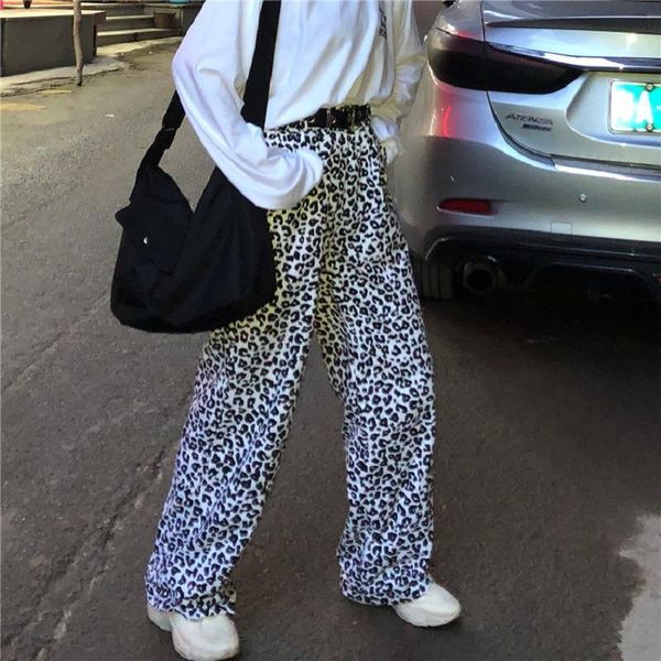 harajuku vintage leopard pants women high waist loose casual wide leg pants fashion streetwear grungr style hip hop pants female, Black;white
harajuku vintage leopard pants women high waist loose casual wide leg pants fashion streetwear grungr style hip hop pants female, Black;white