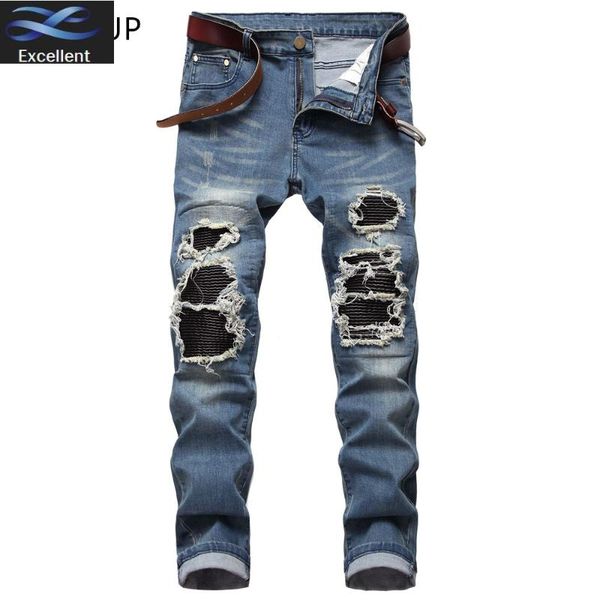 pant 2021 denims mens skinny black blue hole ripped jeans denim streetwear pants for men
pant 2021 denims mens skinny black blue hole ripped jeans denim streetwear pants for men
