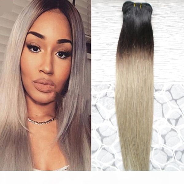 ombre hair 1b grey straight hair ombre brazilian human hair weave gray color bundles double weft 1 piece only, Black
ombre hair 1b grey straight hair ombre brazilian human hair weave gray color bundles double weft 1 piece only, Black