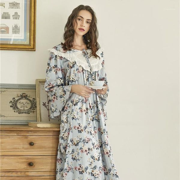 nightgown long dress lady flower satin long sleeve sleepwear women romantic loose nightgown1, Black;red
nightgown long dress lady flower satin long sleeve sleepwear women romantic loose nightgown1, Black;red
