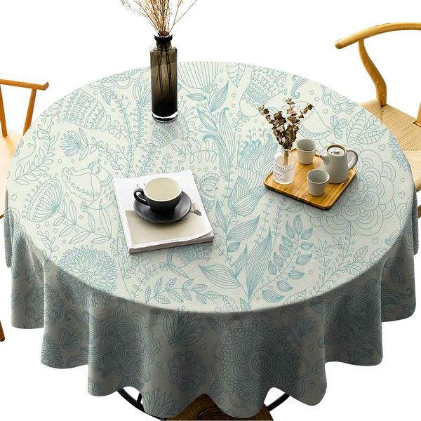waterproof round table cover antique ornamental motifs inspired by lively summer season nature
waterproof round table cover antique ornamental motifs inspired by lively summer season nature