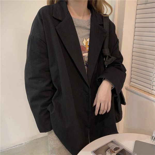 women's suits & blazers korean version of ins all-match slim suit long-sleeved cardigan jacket black, White;black
women's suits & blazers korean version of ins all-match slim suit long-sleeved cardigan jacket black, White;black