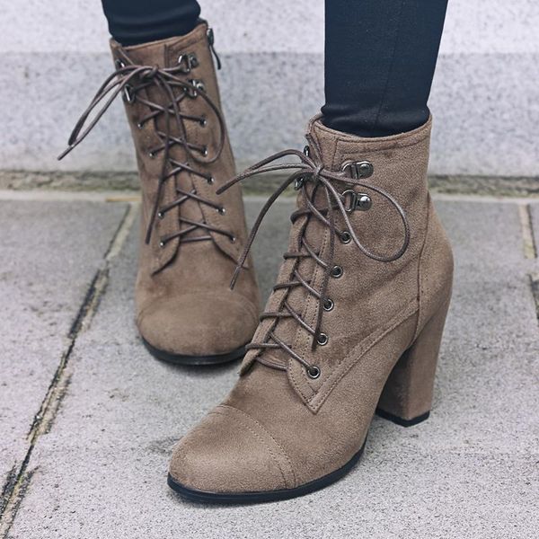 aiweiyi lace up high heels boots platform autumn winter boots shoes woman new fashion ladies ankle black botas
aiweiyi lace up high heels boots platform autumn winter boots shoes woman new fashion ladies ankle black botas