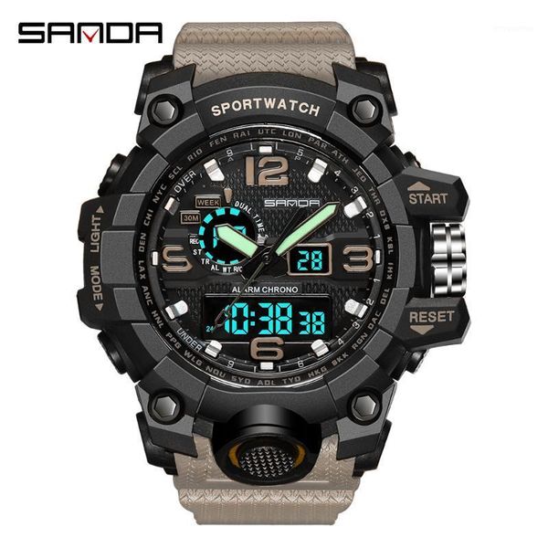 sanda led quartz clock sport watch watch 30m waterproof wristwatch male relogios masculino swimming men s1, Slivery;brown
sanda led quartz clock sport watch watch 30m waterproof wristwatch male relogios masculino swimming men s1, Slivery;brown