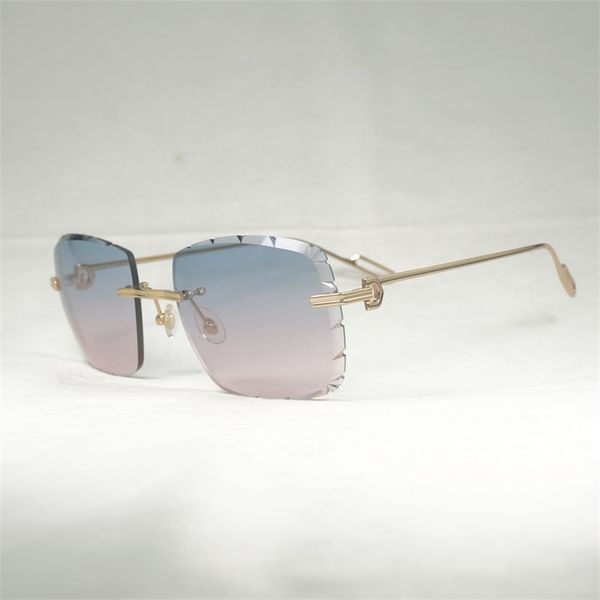 vintage oversize sunglasses men diamond cut gafas retro metal shades women goggles for outdoor rimless eyewear factory wholesale, White;black
vintage oversize sunglasses men diamond cut gafas retro metal shades women goggles for outdoor rimless eyewear factory wholesale, White;black
