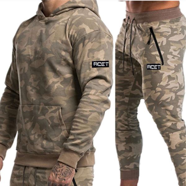 new season muscle men's sports suit fitness outdoor running training camouflage 2-piece set, Gray
new season muscle men's sports suit fitness outdoor running training camouflage 2-piece set, Gray