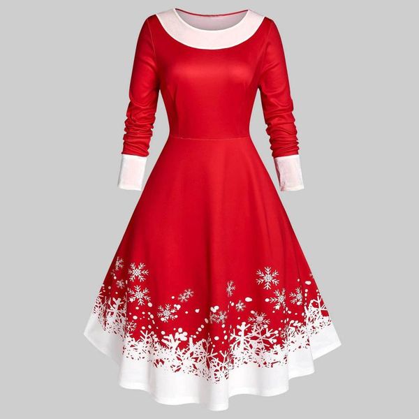 casual dresses plus size christmas dress women vintage snowflake print velvet party long sleeve elegant night #j4s, Black;gray
casual dresses plus size christmas dress women vintage snowflake print velvet party long sleeve elegant night #j4s, Black;gray