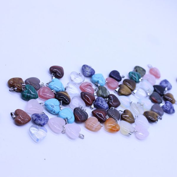 high natural stone gemstone pendants beautyfancy heart polished loose beads silver plated hook fit bracelets and necklace mixed lots
high natural stone gemstone pendants beautyfancy heart polished loose beads silver plated hook fit bracelets and necklace mixed lots