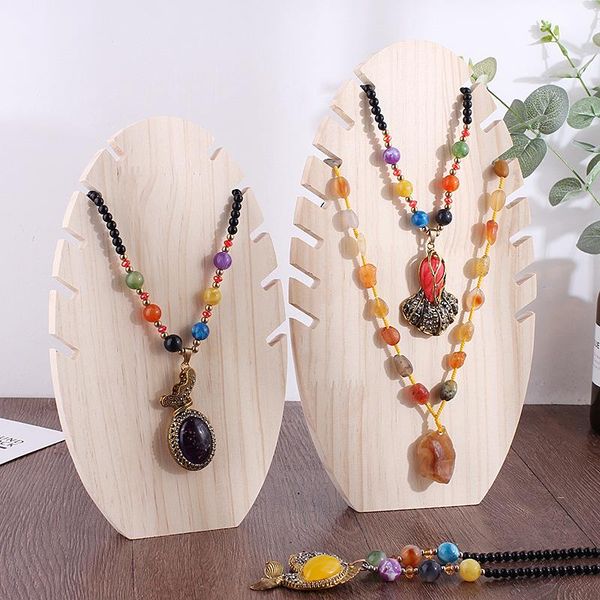 new wooden necklace display holder jewelry stand display necklace pendants stand rack jewelry storage organizer showcase, Pink;blue
new wooden necklace display holder jewelry stand display necklace pendants stand rack jewelry storage organizer showcase, Pink;blue