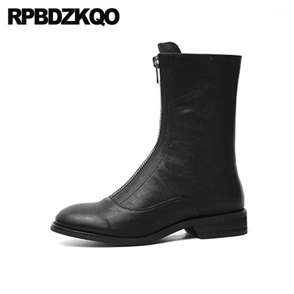 boots women winter 2021 round toe genuine leather front zipper chunky autumn shoes wine red custom luxury fur mid calf black1, Black
boots women winter 2021 round toe genuine leather front zipper chunky autumn shoes wine red custom luxury fur mid calf black1, Black