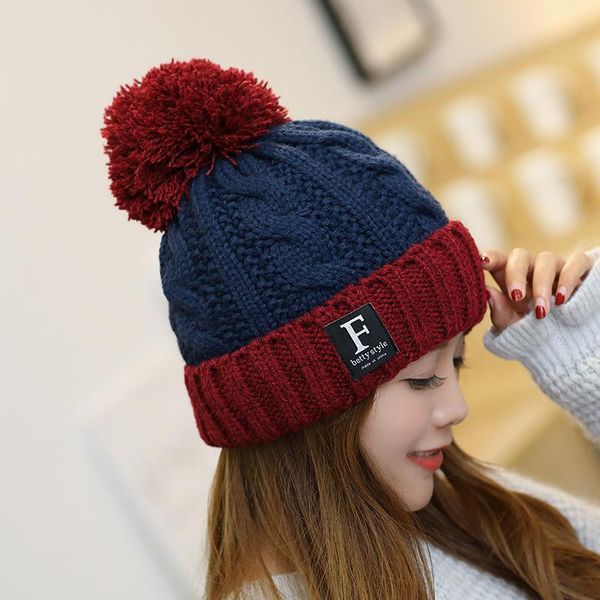 beanie/skull caps korean winter knitted beanies hats women thick warm beanie skullies hat female knit letter bonnet outdoor riding, Blue;gray
beanie/skull caps korean winter knitted beanies hats women thick warm beanie skullies hat female knit letter bonnet outdoor riding, Blue;gray