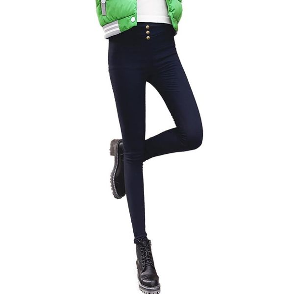 plus velvet thickening pencil pants ladies high waist code trousers autumn and winter leggings y4, Black
plus velvet thickening pencil pants ladies high waist code trousers autumn and winter leggings y4, Black