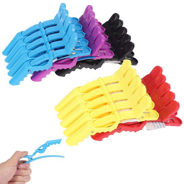 hair clips 5pcs professional matte sectioning crocodile hairdressing style barbers clamps salon grip
hair clips 5pcs professional matte sectioning crocodile hairdressing style barbers clamps salon grip