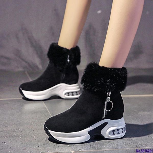 women ankle boot warm plush winter shoes for woman wedges boots high heels ladies boot women leather snow boots winter shoes, Black
women ankle boot warm plush winter shoes for woman wedges boots high heels ladies boot women leather snow boots winter shoes, Black