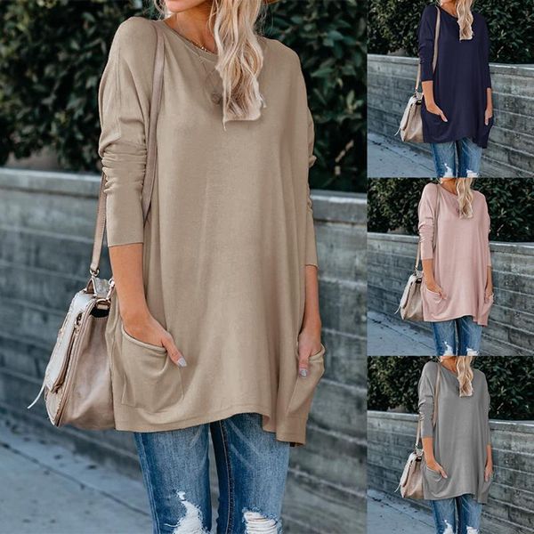 2021 fashion womens solid color long sleeve round neck tee casual popular good softness and stretchy blusa#35, White
2021 fashion womens solid color long sleeve round neck tee casual popular good softness and stretchy blusa#35, White