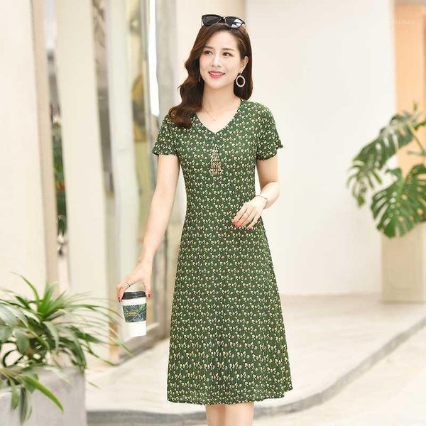 2020 new women summer dresses casual style short sleeve print dresses vestido1, Black;gray
2020 new women summer dresses casual style short sleeve print dresses vestido1, Black;gray