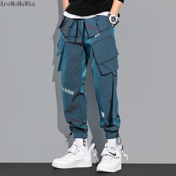 2020 autumn and winter new laser overalls men's loose and velvet multi-pocket hip-hop trousers chameleon pants streetwear pants, Black
2020 autumn and winter new laser overalls men's loose and velvet multi-pocket hip-hop trousers chameleon pants streetwear pants, Black